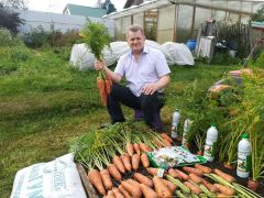 Органическая морковь не только вкусная, но и полезная