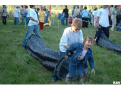Один из конкурсов детской программы